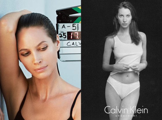 Christy Turlington, Calvin Klein Ad Christy Turlington, Calvin Klein Ad